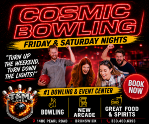 Cosmic Bowling - Friday & Saturday Nights - T & M Lanes