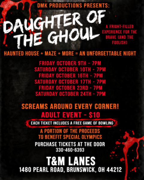 Daughter of the Ghoul Horror Flyer